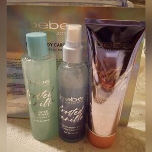 🆕 Bebe Body Care Collection, Frosted Vanilla, NIP